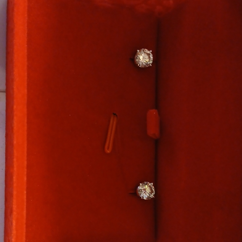 Authentic Lab Grown Diamond Studs - Picture 3 of 6
